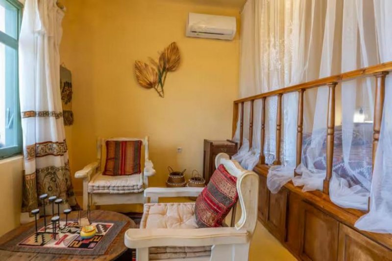 Mirsini MIT VIDEO! Kreta, Mirsini: Dorfhaus mit 2 Apartments und Dachterrasse, Meer- und Bergblick zu verkaufen Haus kaufen